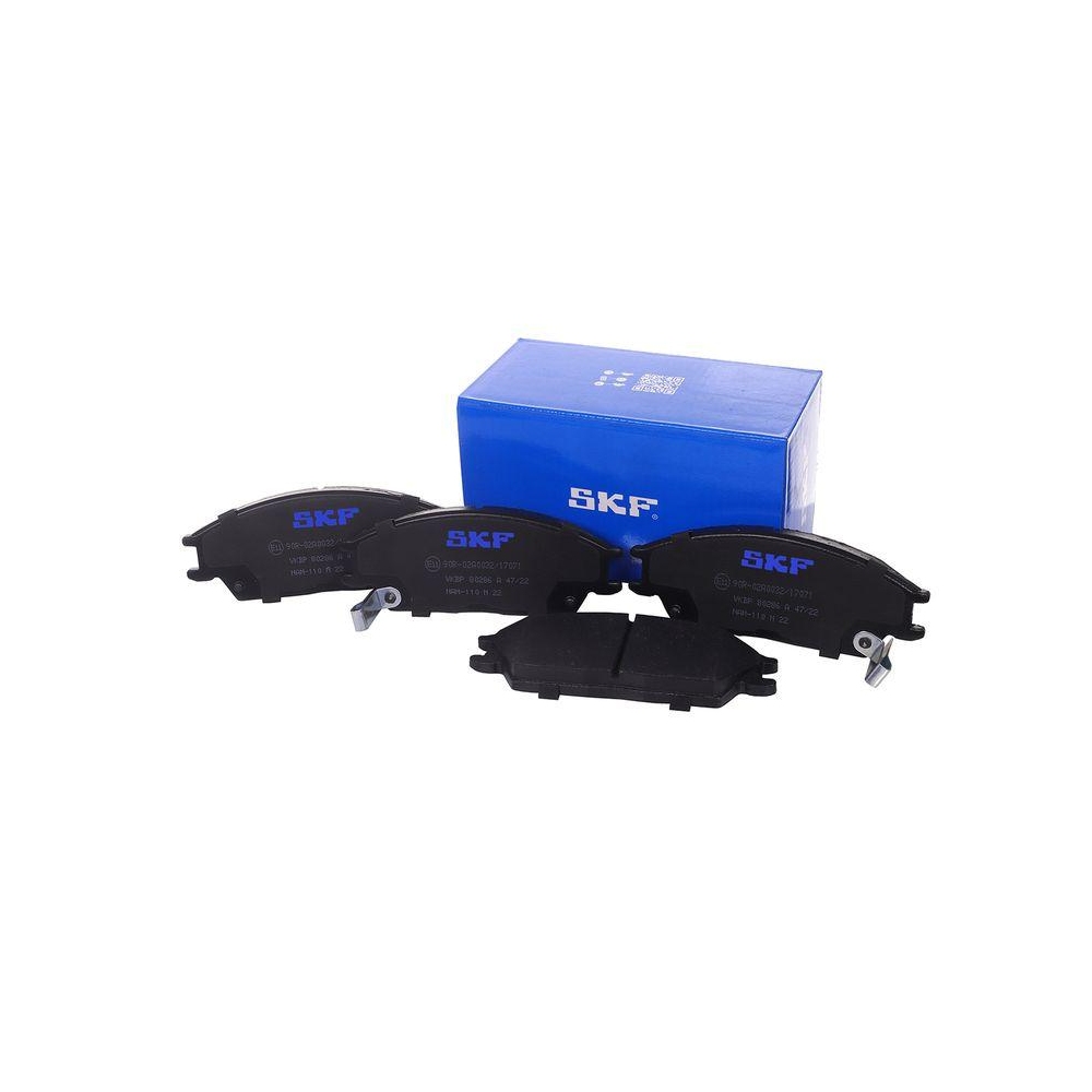 Bremsbelagsatz, Scheibenbremse SKF VKBP 80286 A f&uuml;r HYUNDAI, Vorderachse