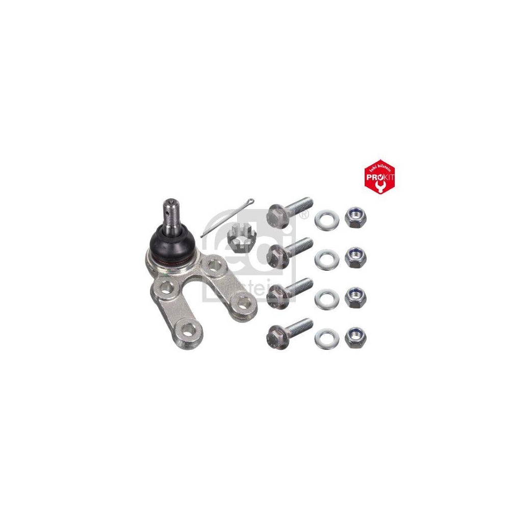 FEBI BILSTEIN Trag-/F&uuml;hrungsgelenk 41717 ProKit f&uuml;r SSANGYONG DAEWOO, unten