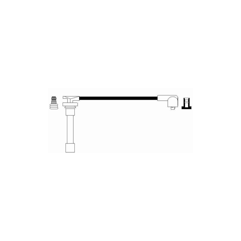 Z&uuml;ndleitung NGK 38933 f&uuml;r, zum Zylinder 1, zum Zylinder 4