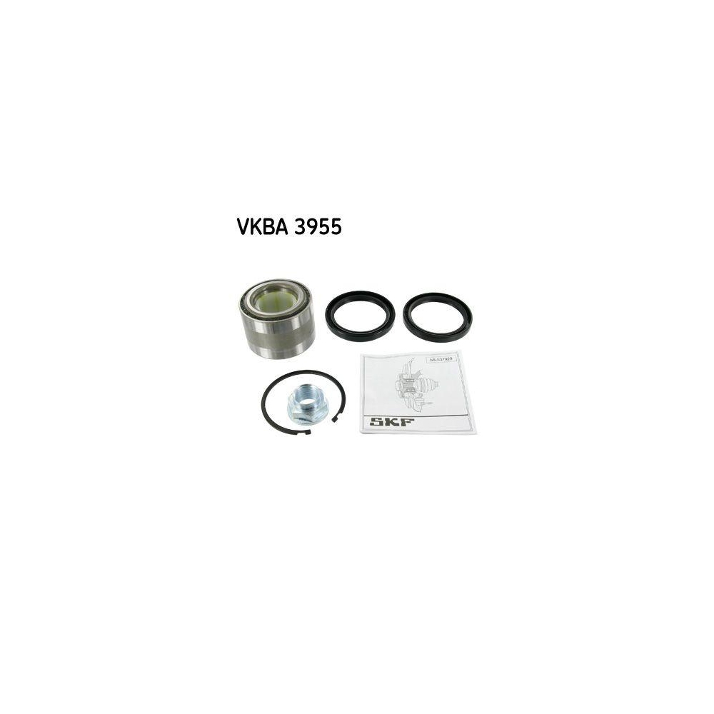 Radlagersatz SKF VKBA 3955 f&uuml;r SUBARU, Hinterachse
