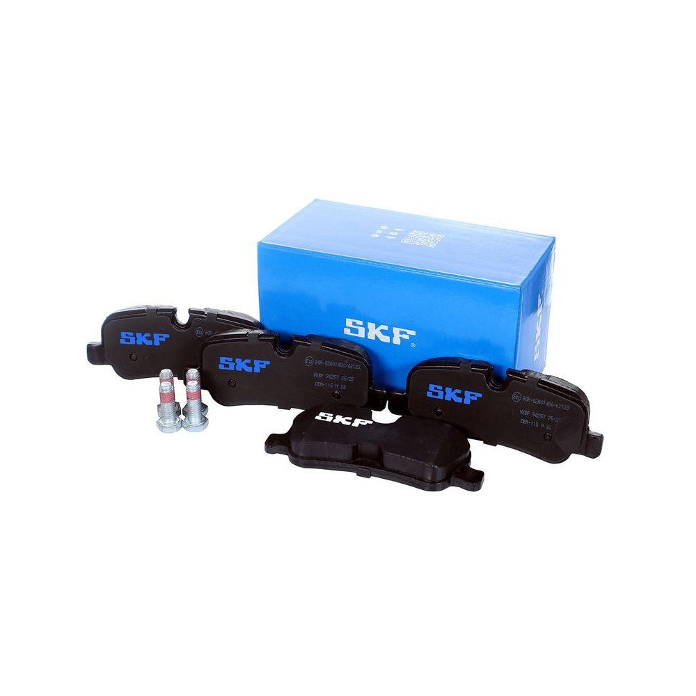 Bremsbelagsatz, Scheibenbremse SKF VKBP 90257 f&uuml;r LAND ROVER, Hinterachse