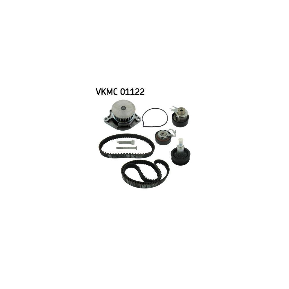 Wasserpumpe + Zahnriemensatz SKF VKMC 01122 f&uuml;r AUDI SEAT SKODA VW VW (SVW)