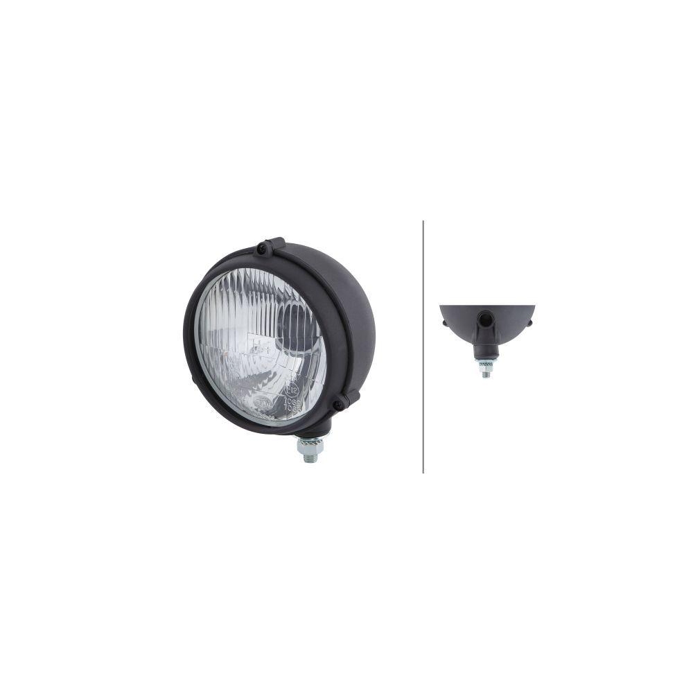 HELLA Hauptscheinwerfer 1A3 996 002-191 für CLAAS CATERPILLAR VALMET AGCO, links