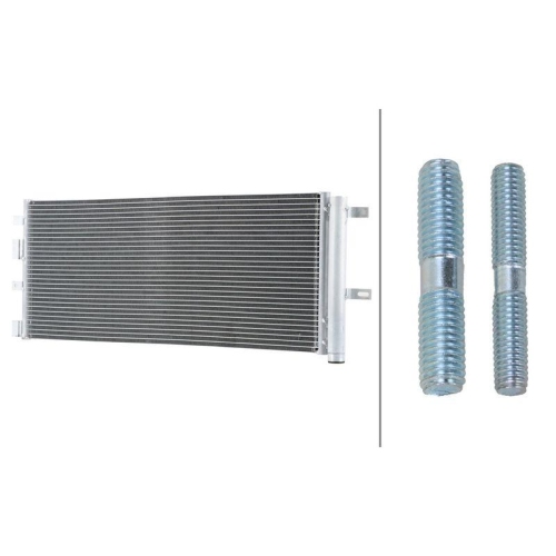 HELLA 8FC 366 222-071 Kondensator, Klimaanlage >>> Easy2Fit <<< f&uuml;r FORD LINCOLN
