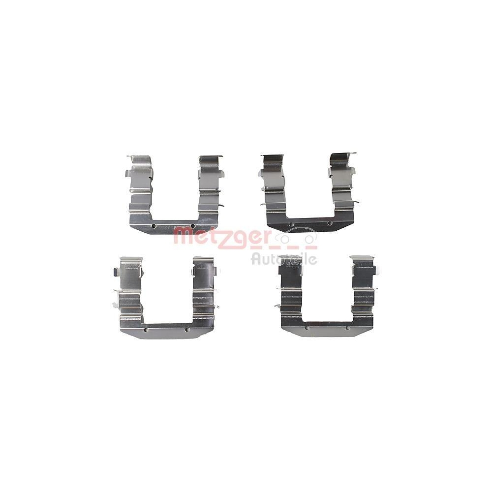Zubeh&ouml;rsatz, Scheibenbremsbelag METZGER 109-0037 f&uuml;r HYUNDAI, Vorderachse
