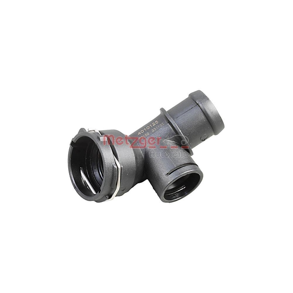 Anschlussstutzen, Kühlmittelleitung METZGER AUTOTEILE 4010125 für VAG, unten