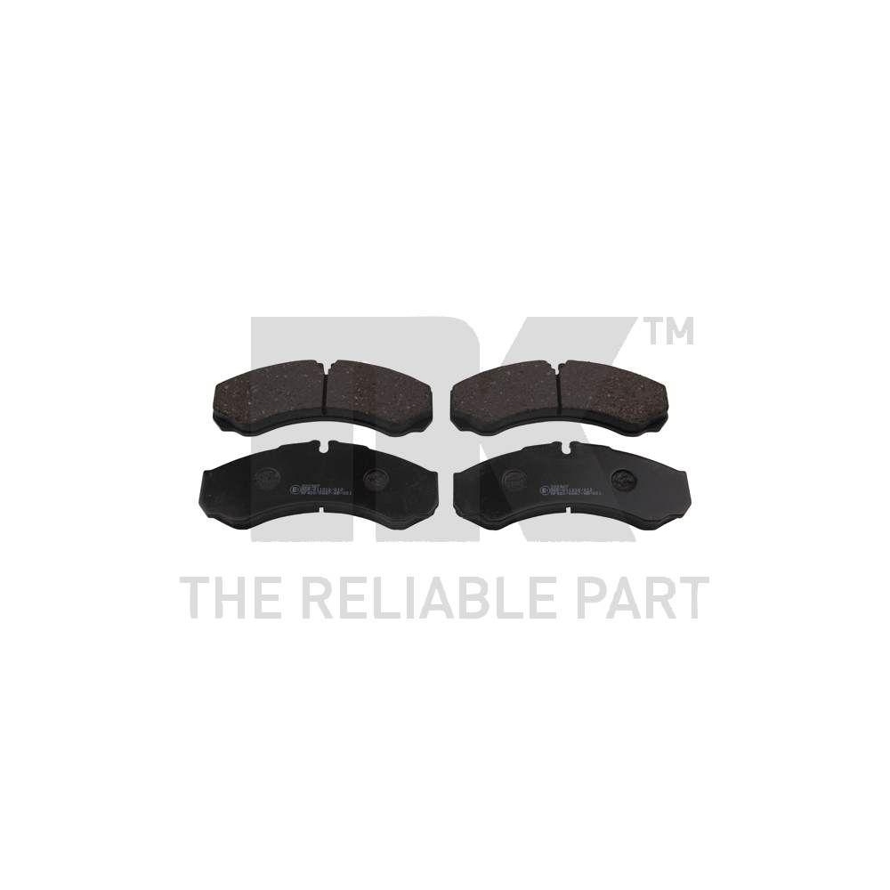 Bremsbelagsatz, Scheibenbremse NK 222367 f&uuml;r FIAT IVECO MERCEDES-BENZ