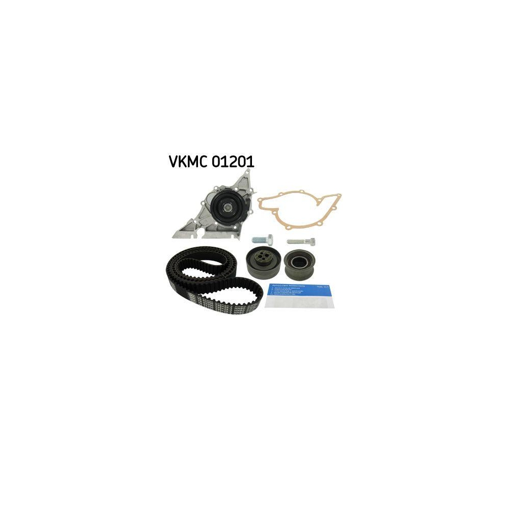 Wasserpumpe + Zahnriemensatz SKF VKMC 01201 f&uuml;r AUDI FORD SEAT SKODA VW