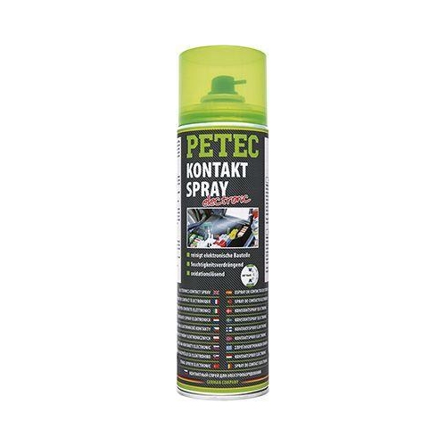PETEC 3x 71150 Kontaktspray Electronic 500 ml Spray Elektronikreiniger Reiniger