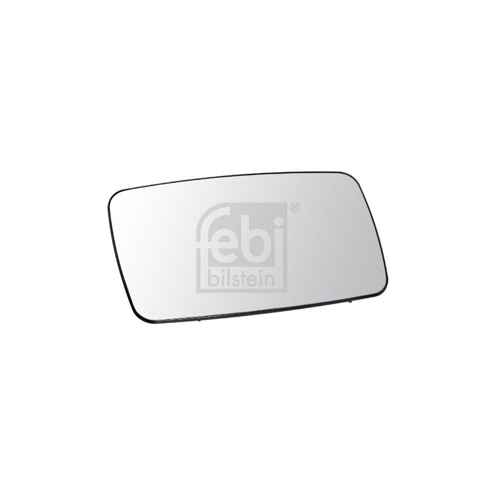 Spiegelglas, Au&szlig;enspiegel FEBI BILSTEIN 49951 f&uuml;r MERCEDES-BENZ VW, links
