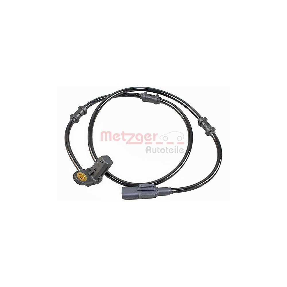 Sensor, Raddrehzahl METZGER 09001066 f&uuml;r MERCEDES-BENZ, Vorderachse rechts