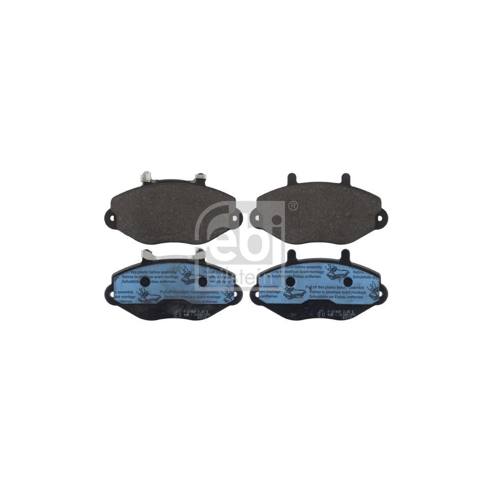 FEBI BILSTEIN Bremsbelagsatz, Scheibenbremse 116070 f&uuml;r FORD FORD USA