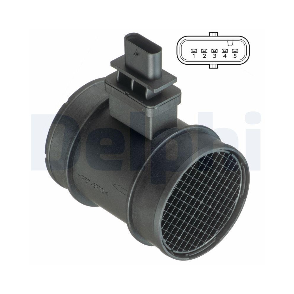 DELPHI AF10393-12B1 Luftmassenmesser f&uuml;r OPEL VAUXHALL GENERAL MOTORS
