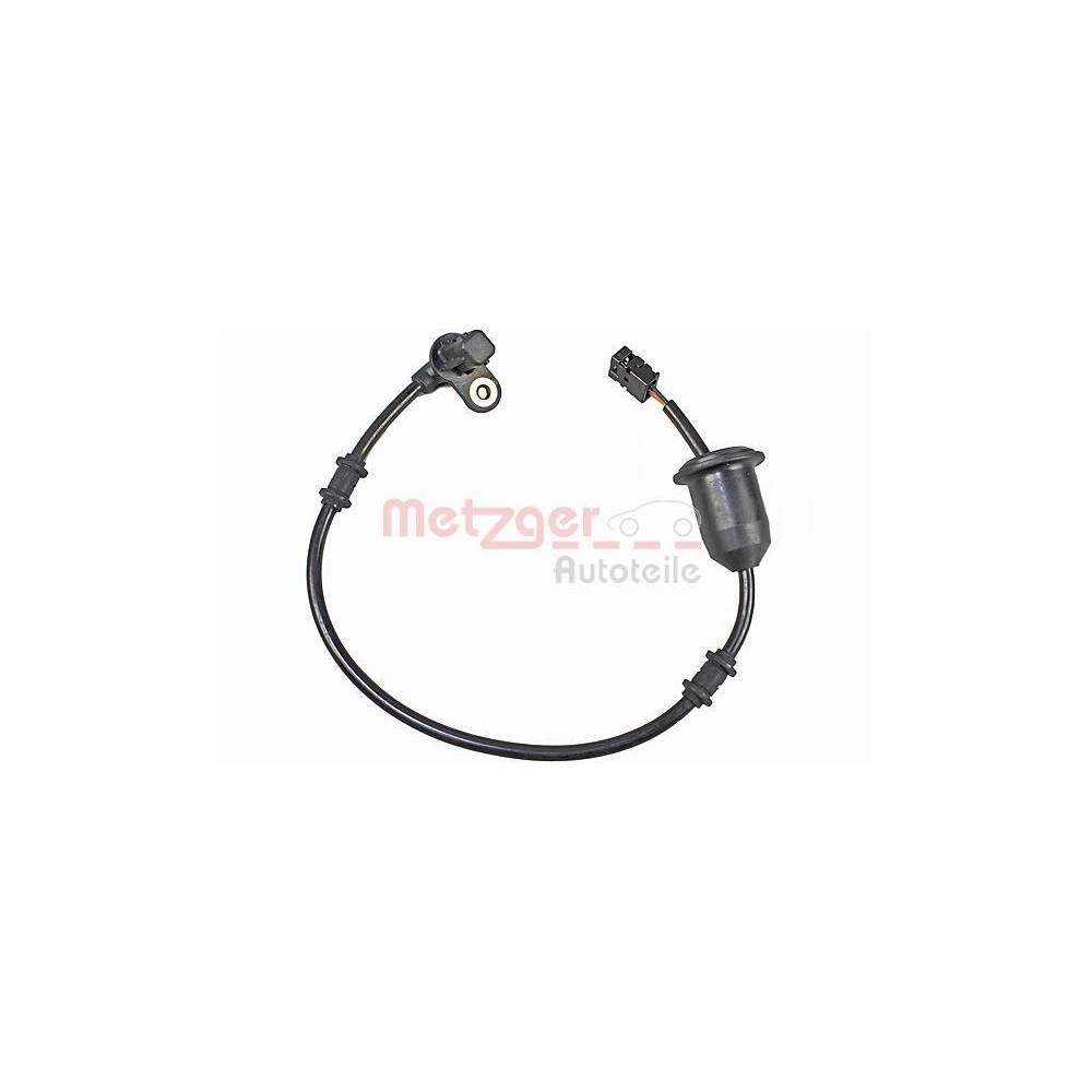 Sensor, Raddrehzahl METZGER 09001067 f&uuml;r MERCEDES-BENZ, Hinterachse links