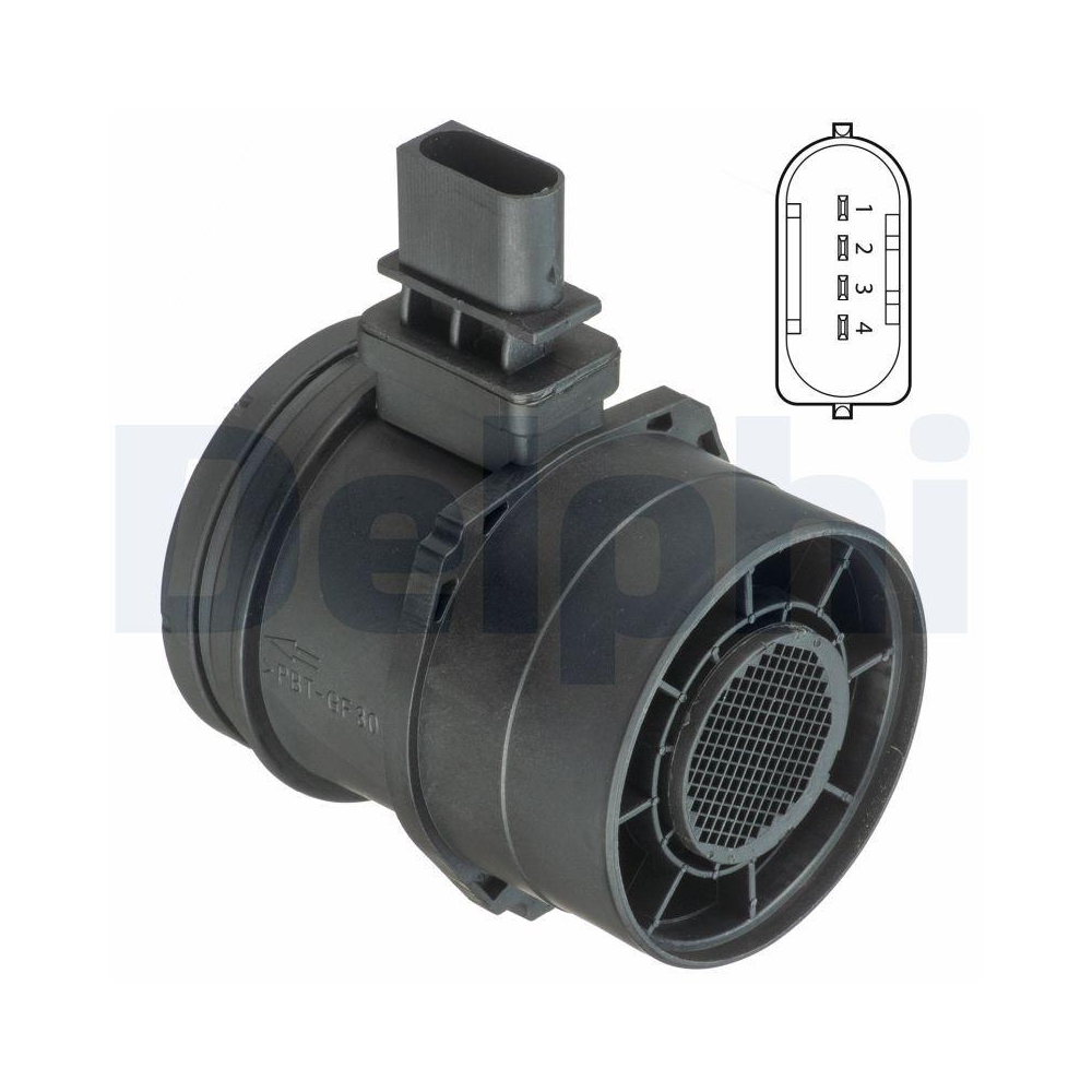 DELPHI AF10394-12B1 Luftmassenmesser f&uuml;r MERCEDES-BENZ