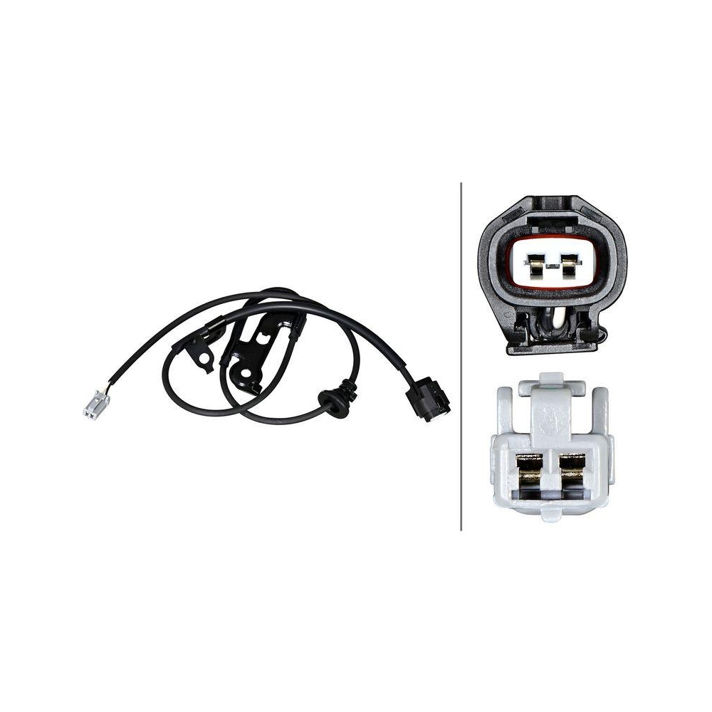 HELLA ABS-Verbindungskabel 6PU 358 219-301 f&uuml;r TOYOTA, Hinterachse links