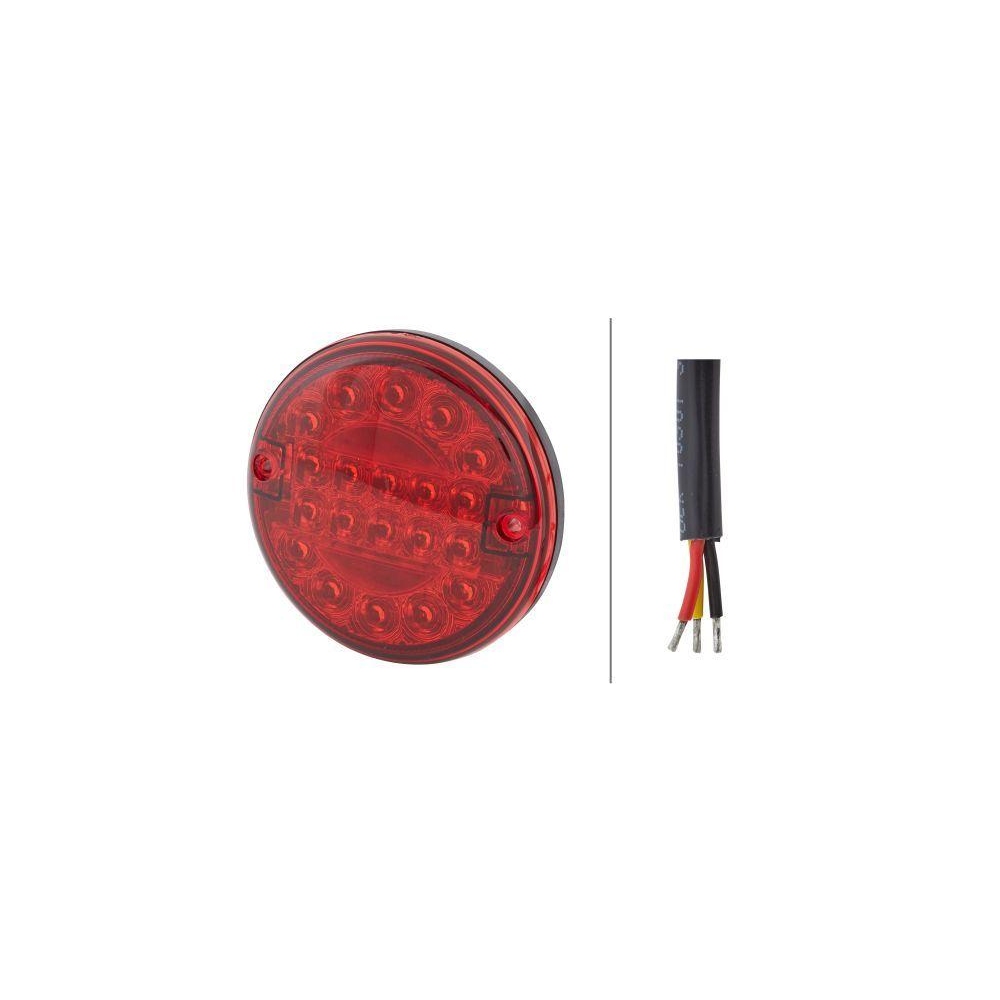 HELLA Nebelschlussleuchte 2NE 357 026-131 VALUEFIT für, hinten