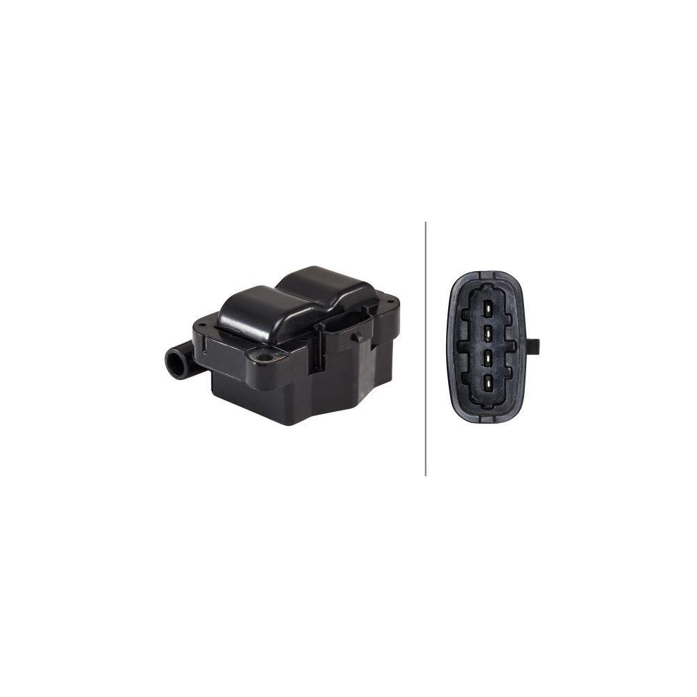 HELLA Zündspule 5DA 193 175-661 für MERCEDES-BENZ HITACHI SMART