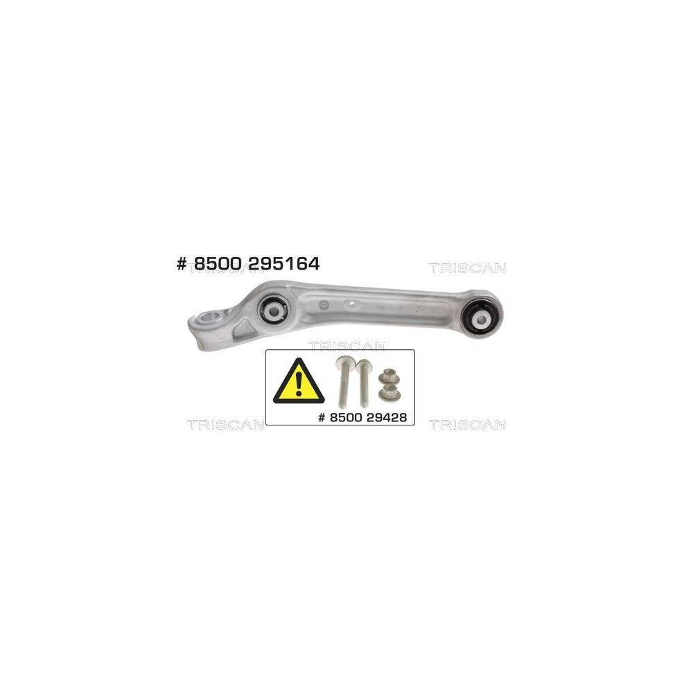 Lenker, Radaufh&auml;ngung TRISCAN 8500 295164 f&uuml;r AUDI, Vorderachse links, au&szlig;en