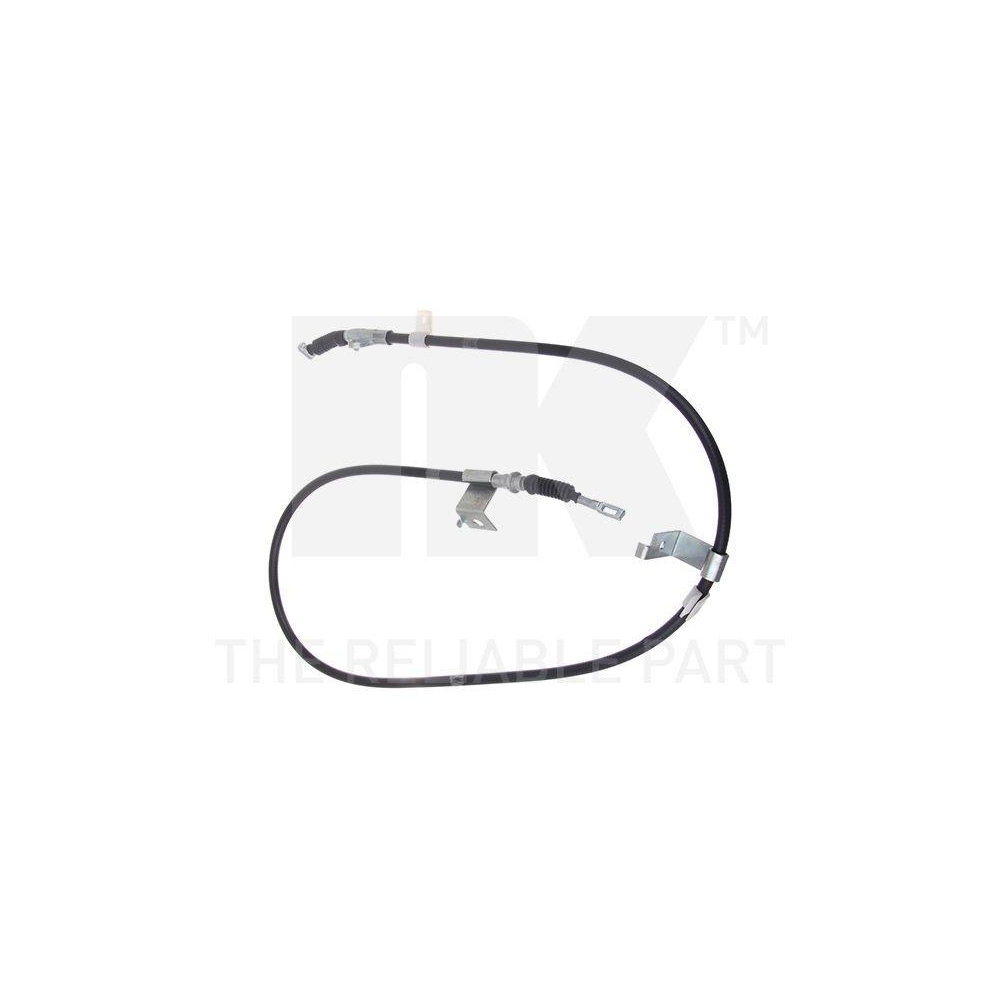 Seilzug, Feststellbremse NK 902260 f&uuml;r NISSAN, hinten, links