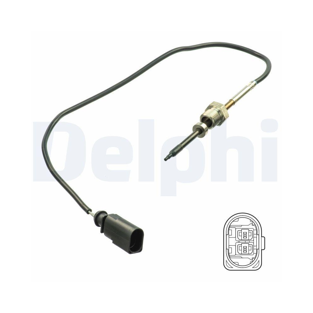 DELPHI TS30165 Sensor, Abgastemperatur f&uuml;r AUDI
