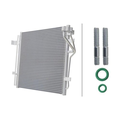 HELLA 8FC 366 222-961 Kondensator, Klimaanlage >>> Easy2Fit <<< f&uuml;r HYUNDAI KIA