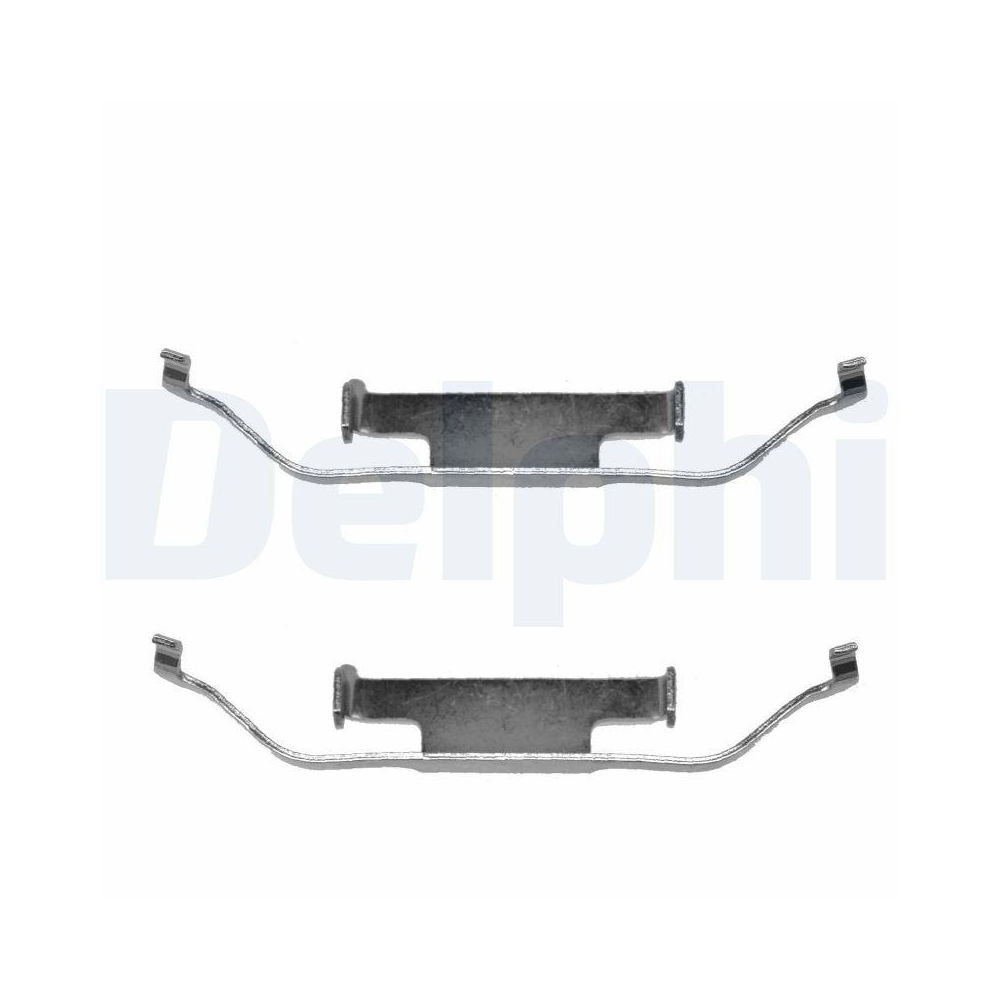 DELPHI LX0136 Zubeh&ouml;rsatz, Scheibenbremsbelag f&uuml;r, Hinterachse, Vorderachse