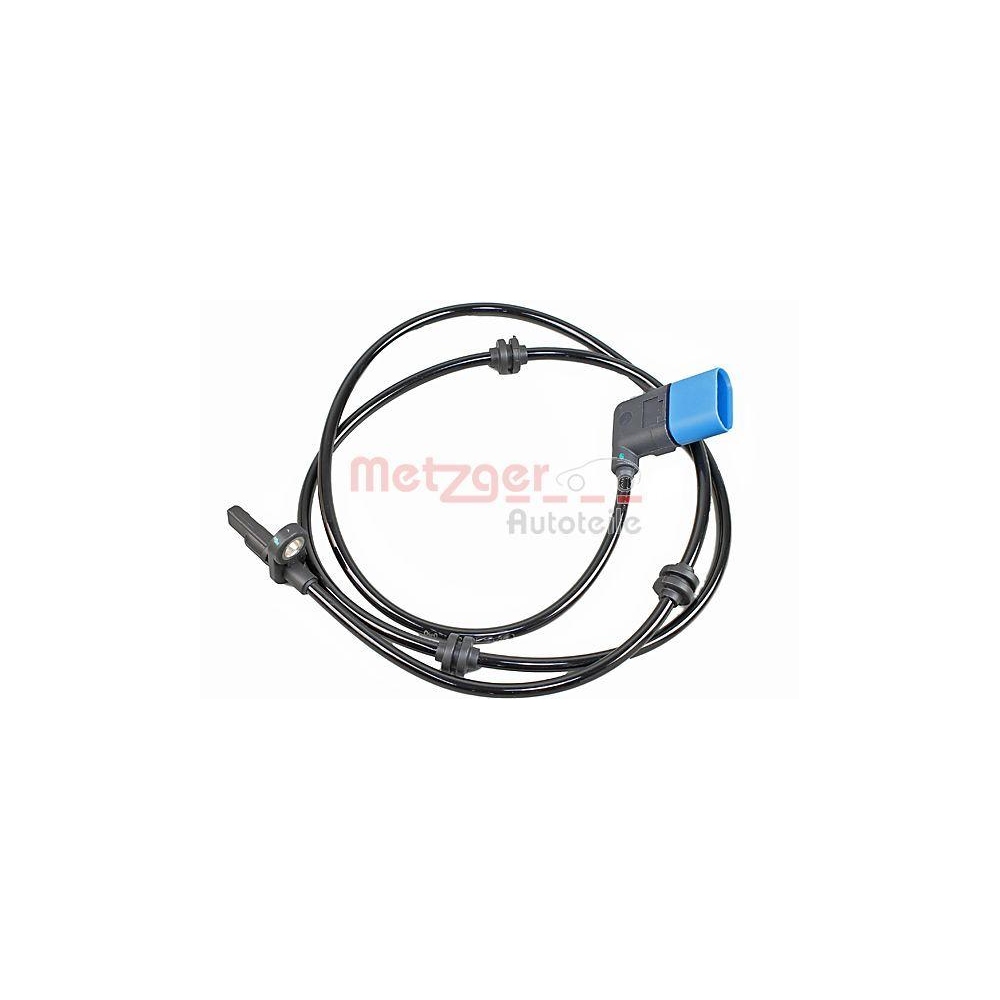Sensor, Raddrehzahl METZGER 09001072 GREENPARTS f&uuml;r MERCEDES-BENZ, Hinterachse