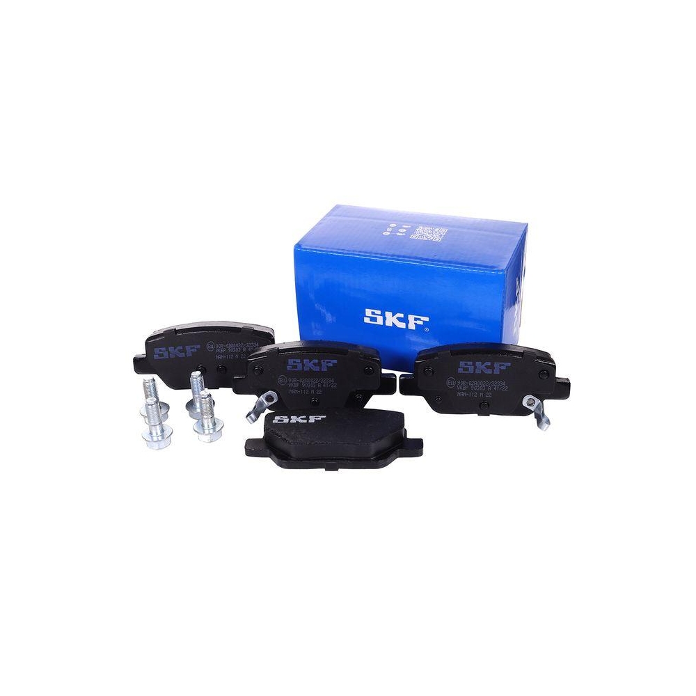 Bremsbelagsatz, Scheibenbremse SKF VKBP 90303 A f&uuml;r FIAT, Hinterachse