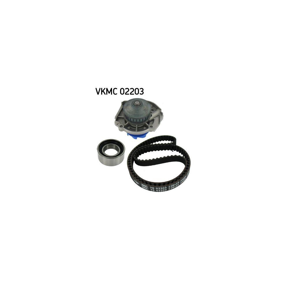 Wasserpumpe + Zahnriemensatz SKF VKMC 02203 für CITROËN FIAT LANCIA PEUGEOT