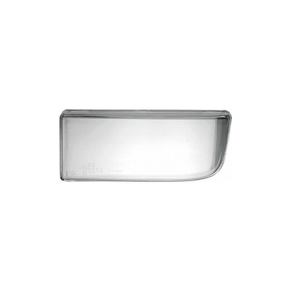 HELLA Streuscheibe, Hauptscheinwerfer 9ES 247 754-001 für DAF MERCEDES-BENZ