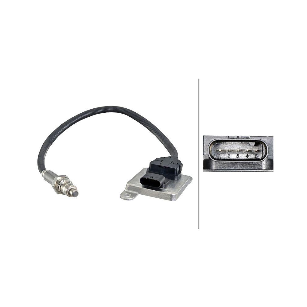 HELLA NOx-Sensor, Harnstoffeinspritzung 6PN 358 307-171 für MERCEDES-BENZ