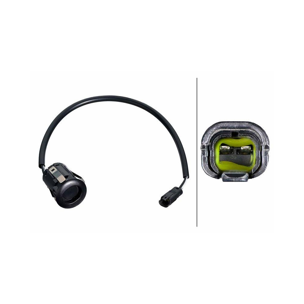 HELLA Sensor, Einparkhilfe 6PX 358 269-261 f&uuml;r TOYOTA, hinten, vorne