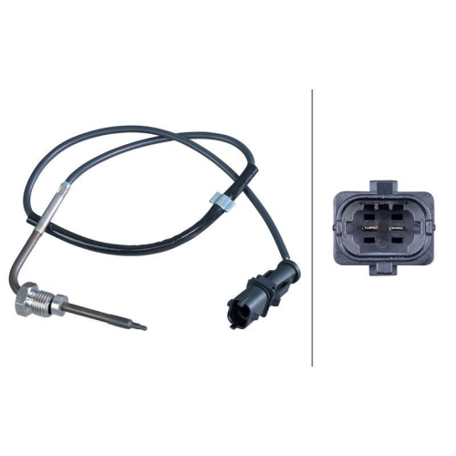 HELLA 6PT 358 284-421 Sensor, Abgastemperatur f&uuml;r FIAT, vor Ru&szlig;partikelfilter