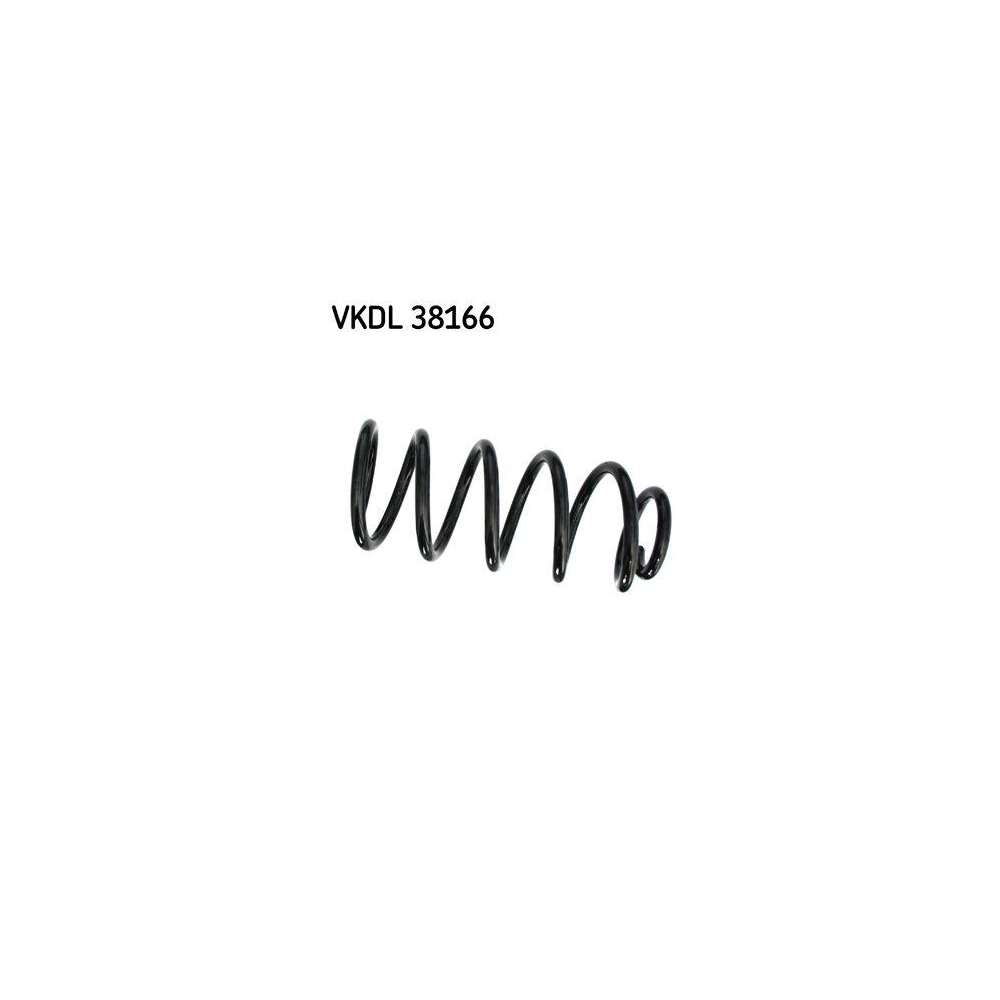 Fahrwerksfeder SKF VKDL 38166 f&uuml;r BMW, Hinterachse
