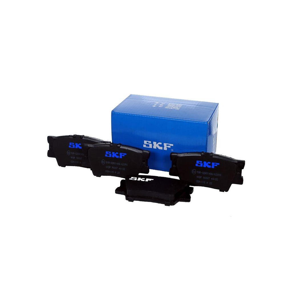 Bremsbelagsatz, Scheibenbremse SKF VKBP 90307 f&uuml;r TOYOTA LEXUS, Hinterachse