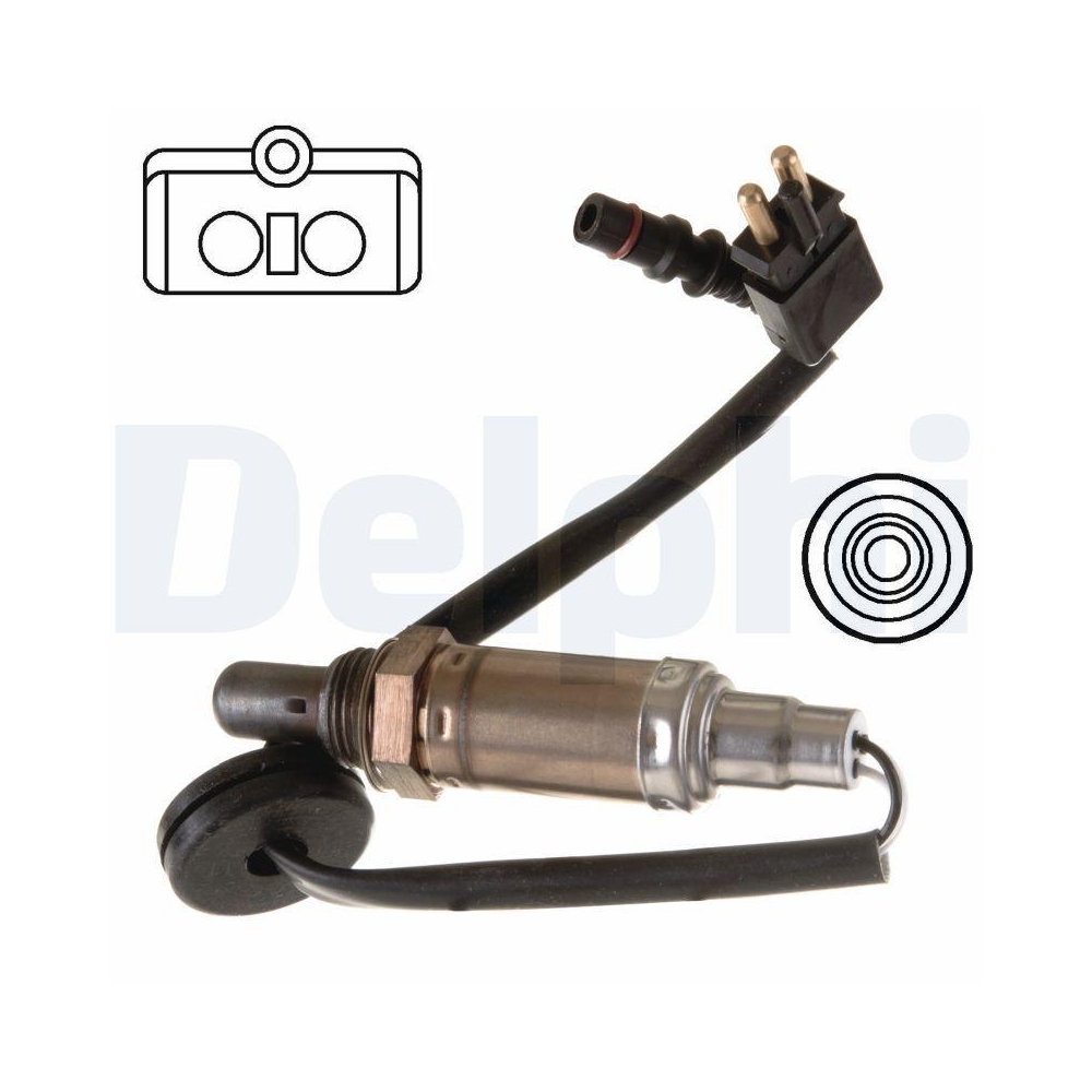 DELPHI ES10258-12B1 Lambdasonde f&uuml;r MERCEDES-BENZ
