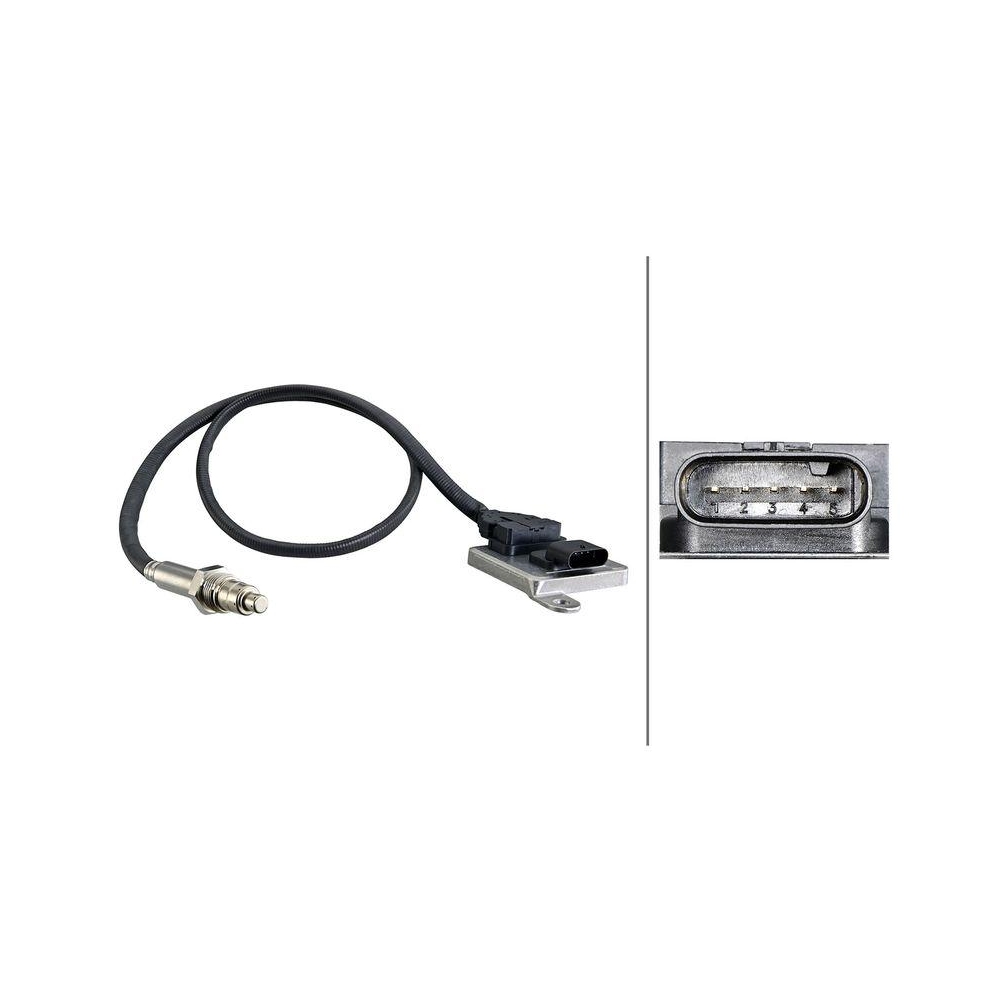 HELLA NOx-Sensor, Harnstoffeinspritzung 6PN 358 307-181 für MERCEDES-BENZ