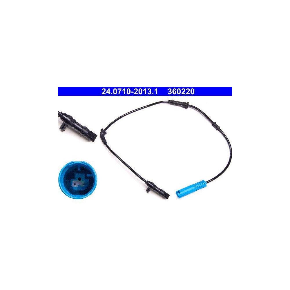 Sensor, Raddrehzahl ATE 24.0710-2013.1 f&uuml;r MINI, Vorderachse