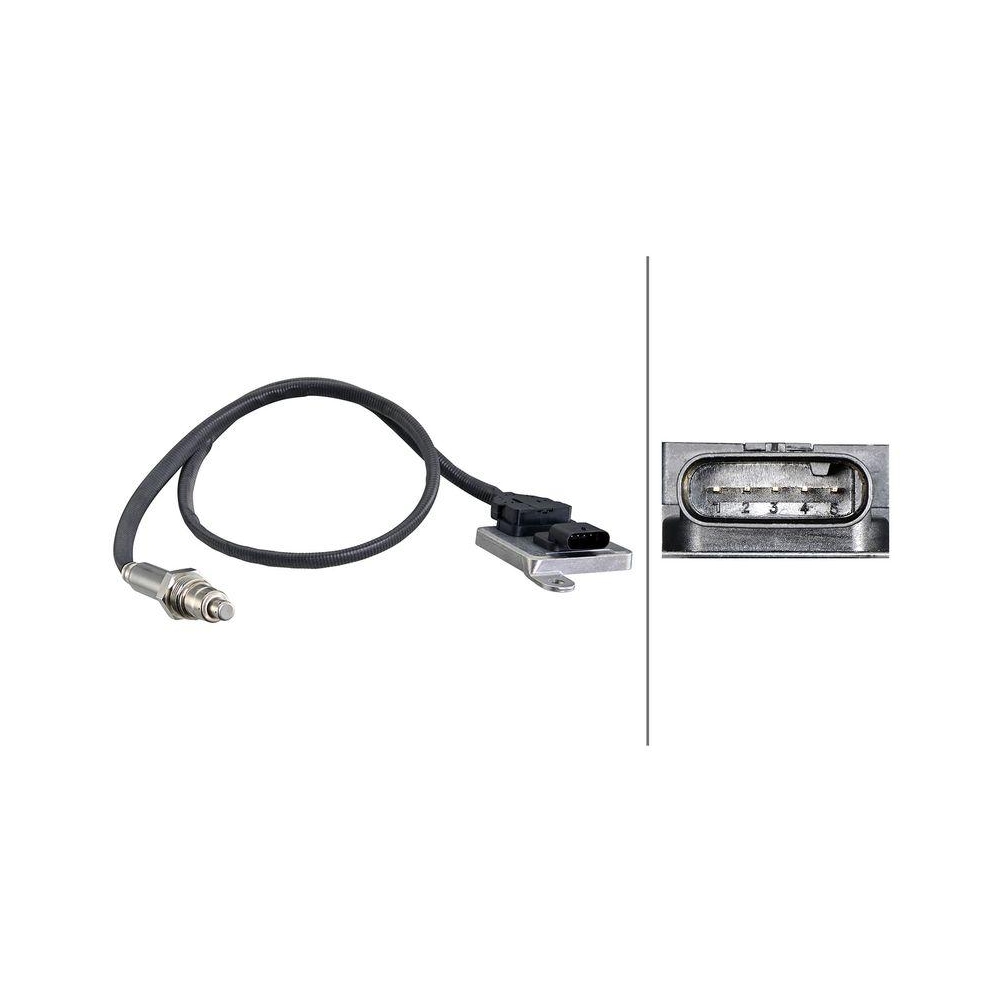 HELLA NOx-Sensor, Harnstoffeinspritzung 6PN 358 307-201 für MERCEDES-BENZ