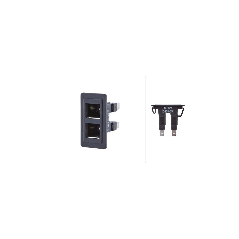 HELLA Kontrollleuchte 2AA 713 628-051 für RENAULT TRUCKS KÖGEL REFORM ZIEGLER