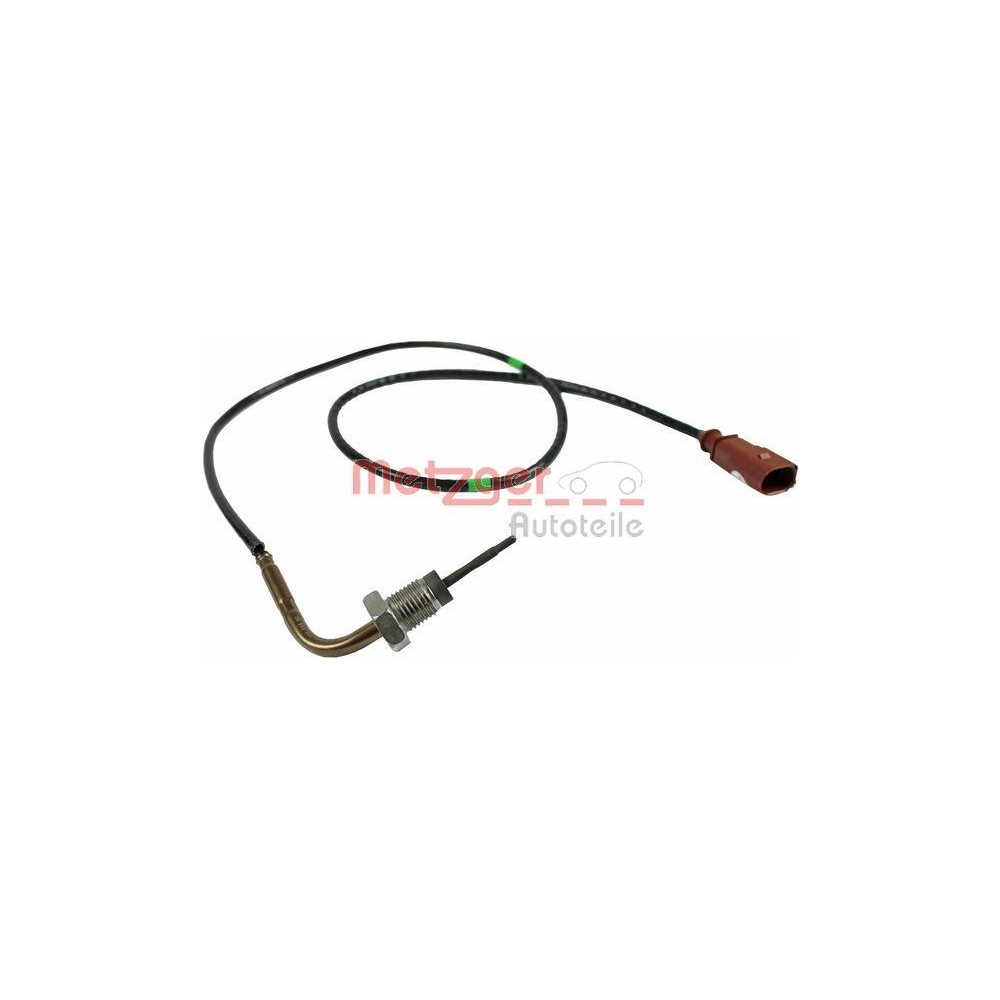 Sensor, Abgastemperatur METZGER 0894310 ORIGINAL ERSATZTEIL f&uuml;r AUDI SEAT SKODA