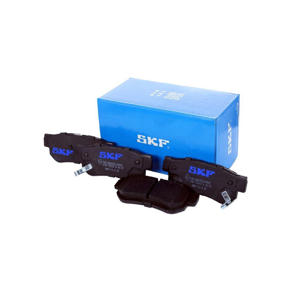 Bremsbelagsatz, Scheibenbremse SKF VKBP 90340 A f&uuml;r HYUNDAI KIA, Hinterachse