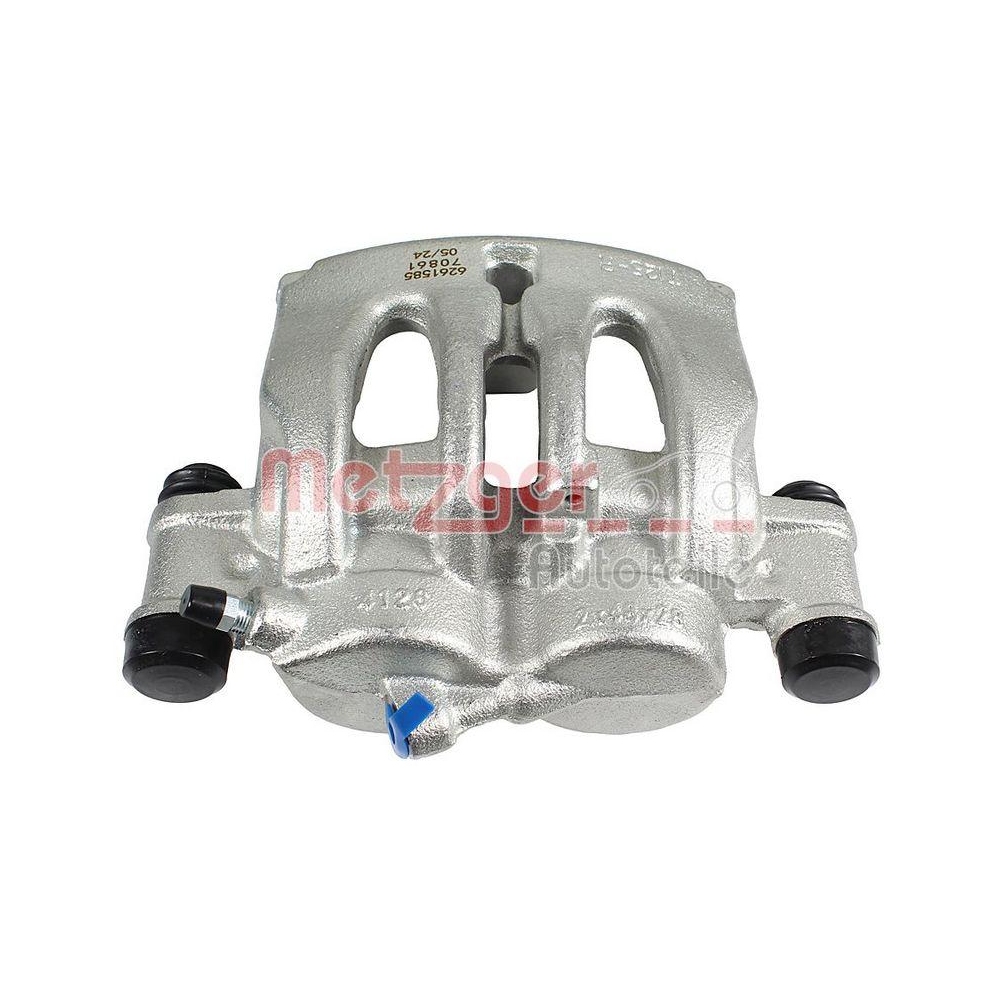 Bremssattel METZGER 6261585 GREENPARTS für MERCEDES-BENZ, Vorderachse links