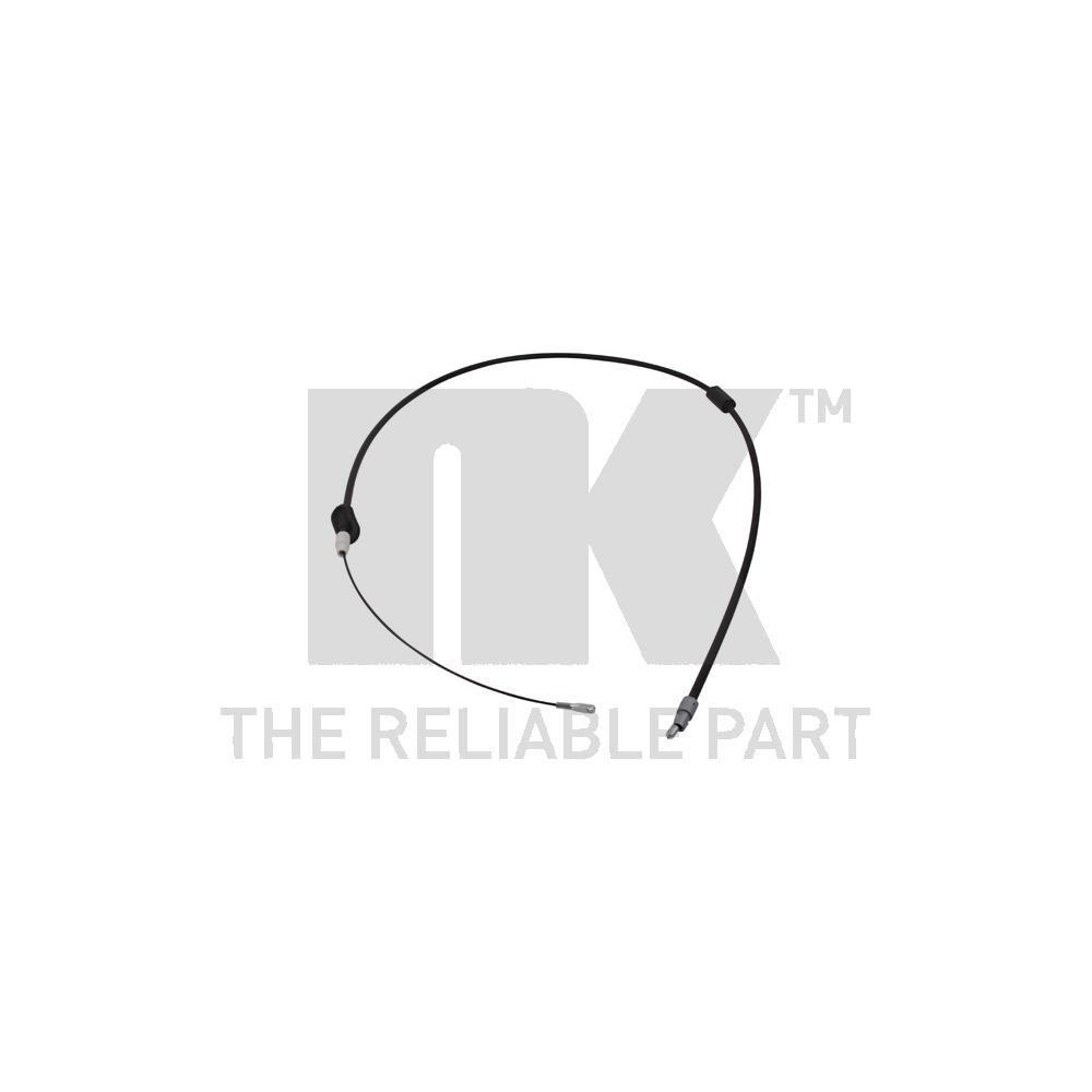 Seilzug, Feststellbremse NK 9033114 f&uuml;r MERCEDES-BENZ, mitte