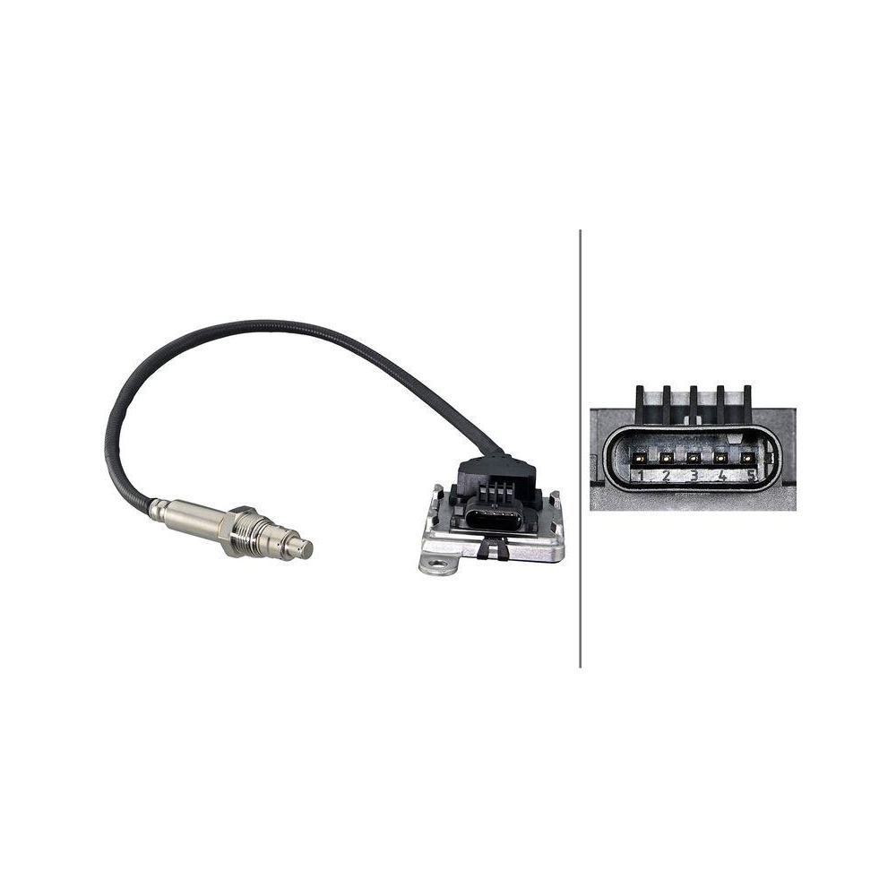 HELLA NOx-Sensor, Harnstoffeinspritzung 6PN 358 307-271 für MERCEDES-BENZ