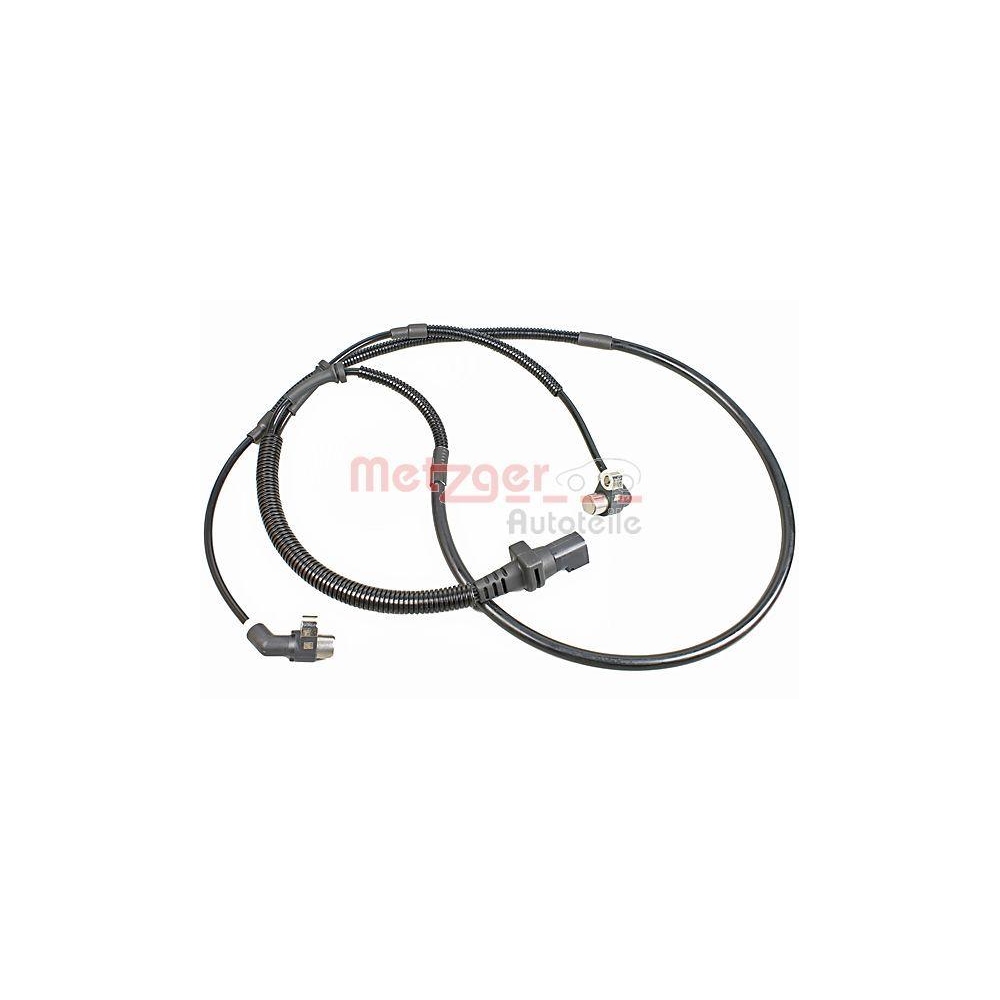 Sensor, Raddrehzahl METZGER 0900353 f&uuml;r FORD, Hinterachse