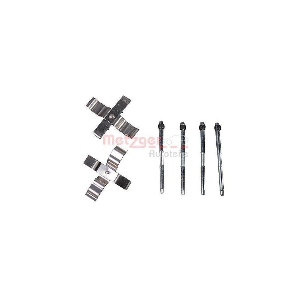 Zubeh&ouml;rsatz, Scheibenbremsbelag METZGER 109-0055 GREENPARTS f&uuml;r BMW, Hinterachse