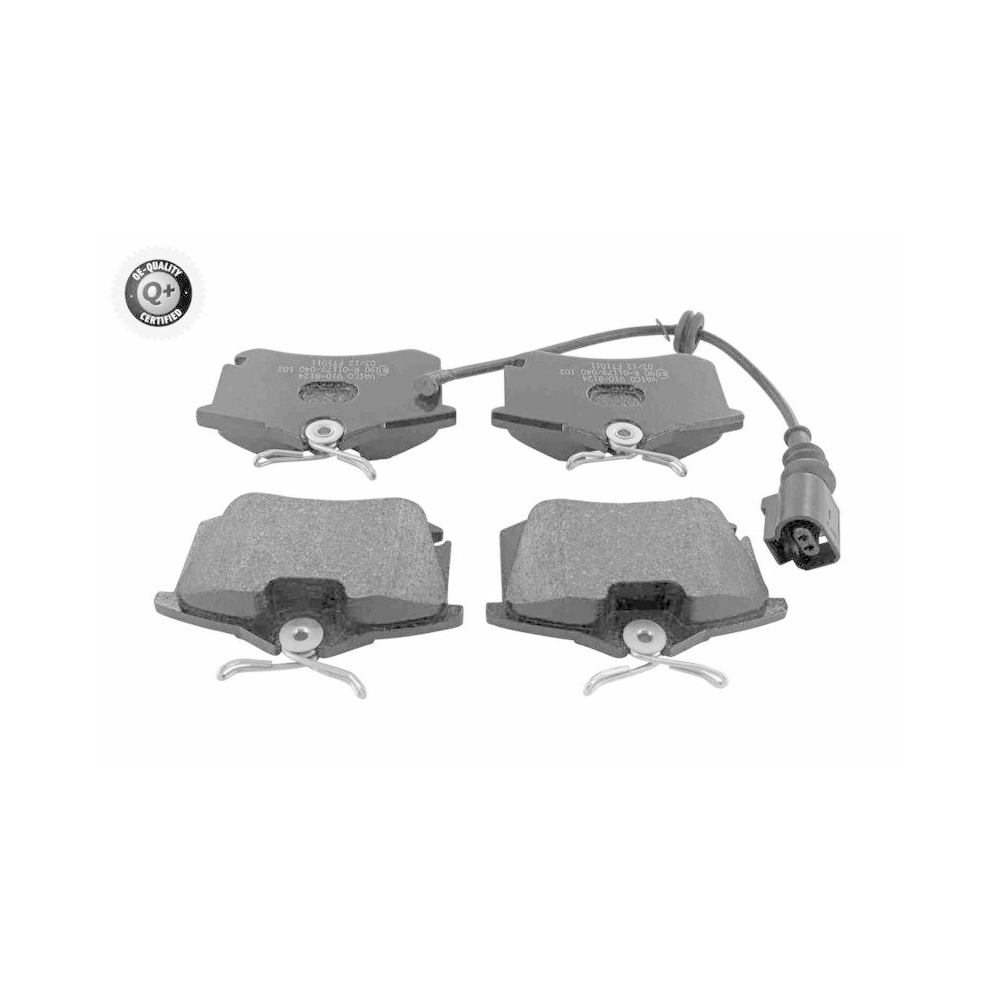 Bremsbelagsatz, Scheibenbremse VAICO V10-8124 Q+, Erstausr&uuml;sterqualit&auml;t f&uuml;r AUDI