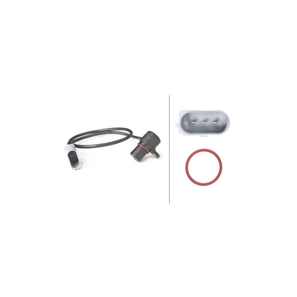 HELLA Impulsgeber, Kurbelwelle 6PU 009 146-251 f&uuml;r AUDI SEAT SKODA VW